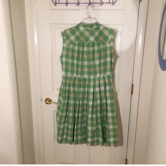 Vintage plaid country shirt dress - Picture 2 of 4